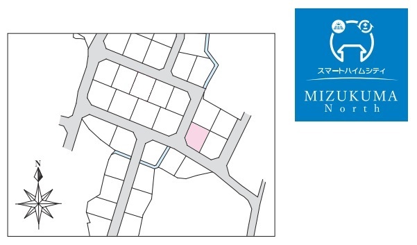 スマートハイムシティ水汲新築分譲住宅6-2(区画図)