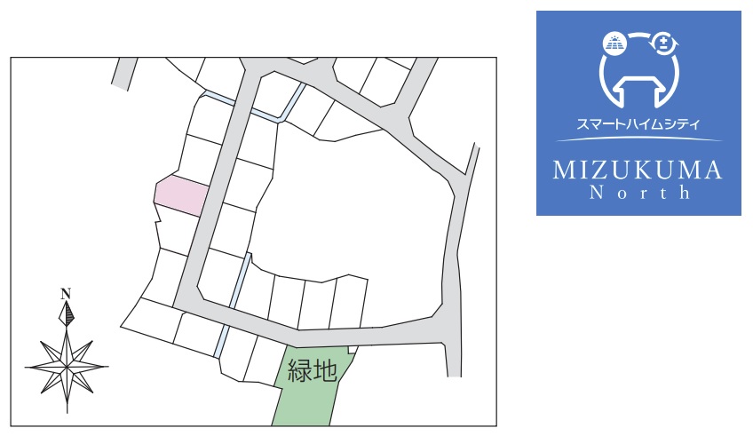 スマートハイムシティ水汲新築分譲住宅7-5(区画図)