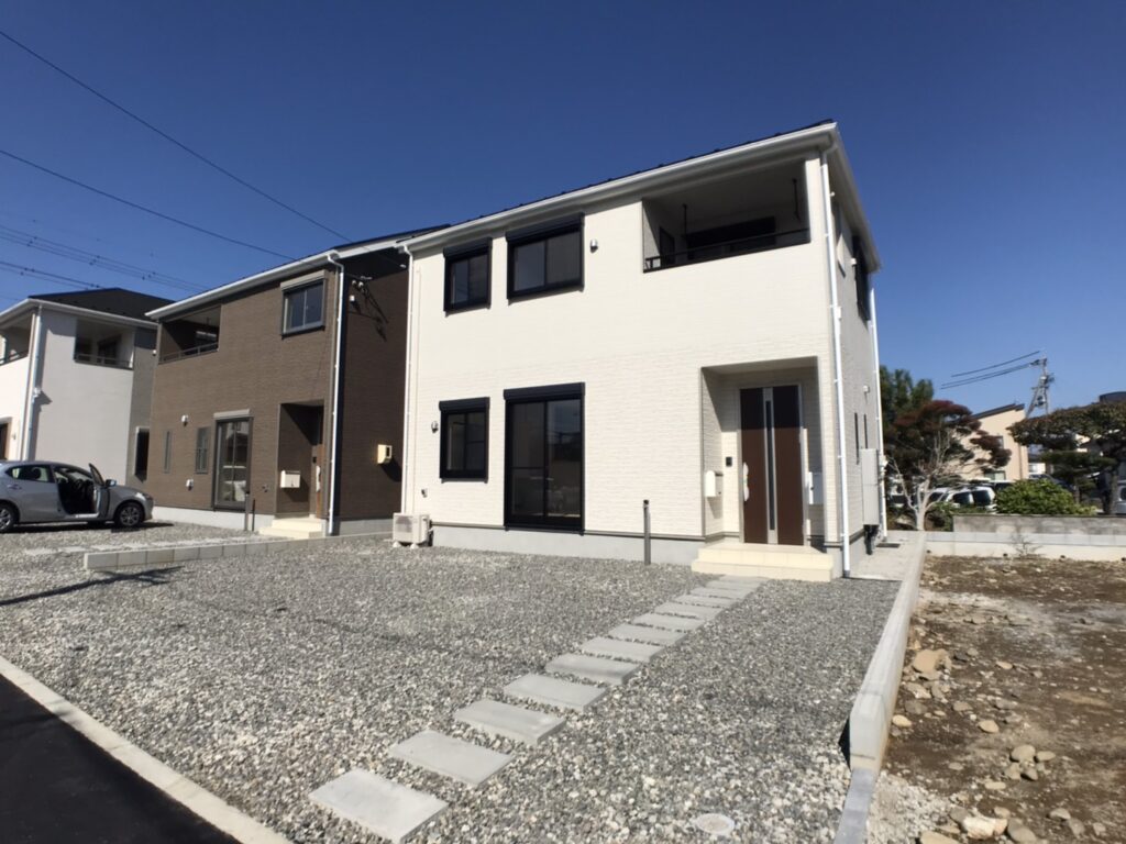 塩尻市大門七番町新築住宅(外観)