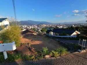 松本市宮渕3丁目売土地の上物が解体されました