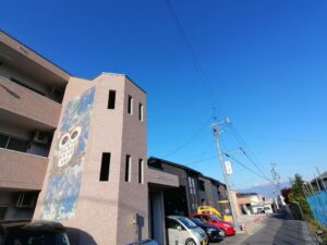 松本市里山辺に新築建売住宅が3連棟！（ご成約）