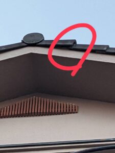 屋根の補修を装った怪しい業者？