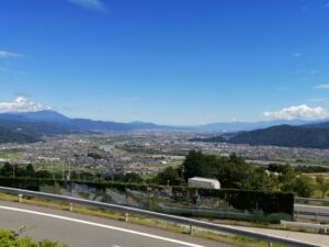 長野自動車道の姨捨サービスエリア