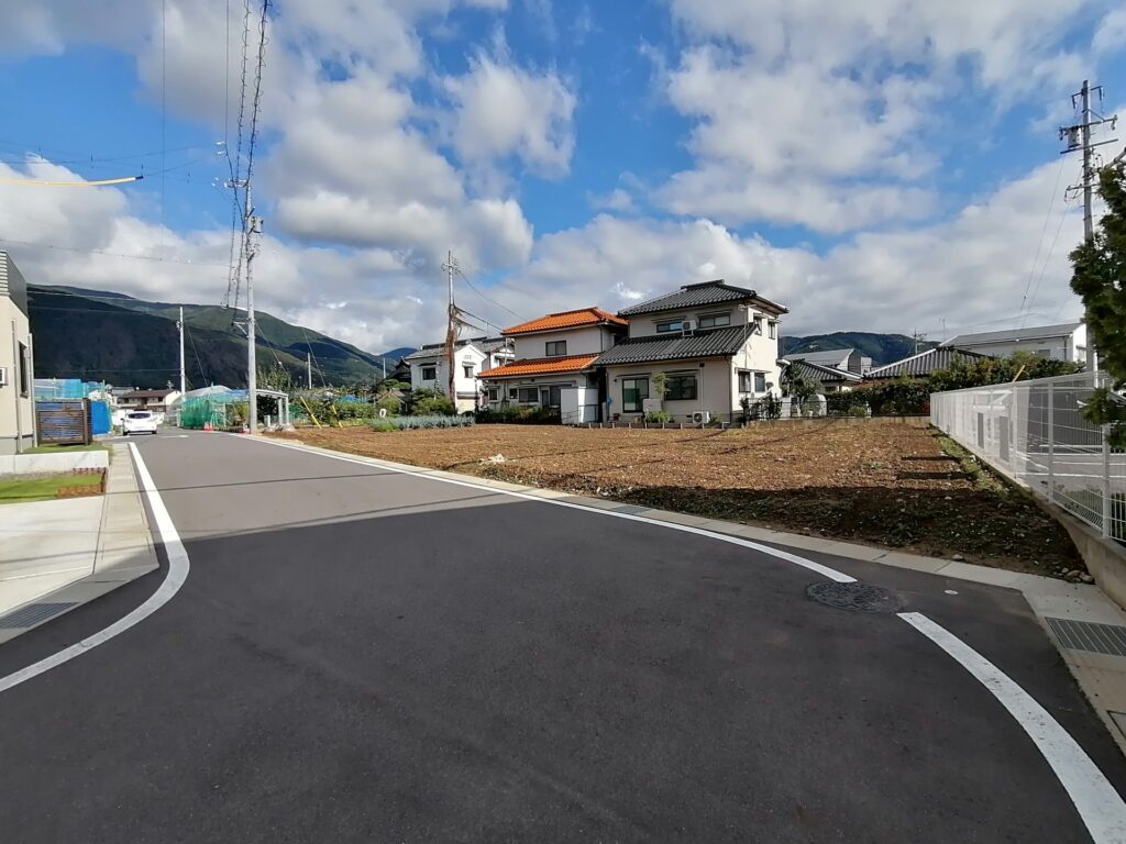 松本市惣社土地区画整理地内に新築建売住宅が着工します。