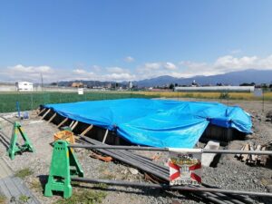 松本市島立にて新築住宅が着工されました。