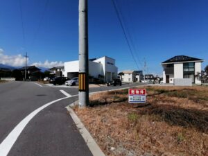 電話での土地購入予約を受け付けました