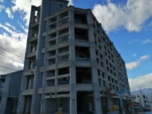 何だか味のある賃貸用マンション？