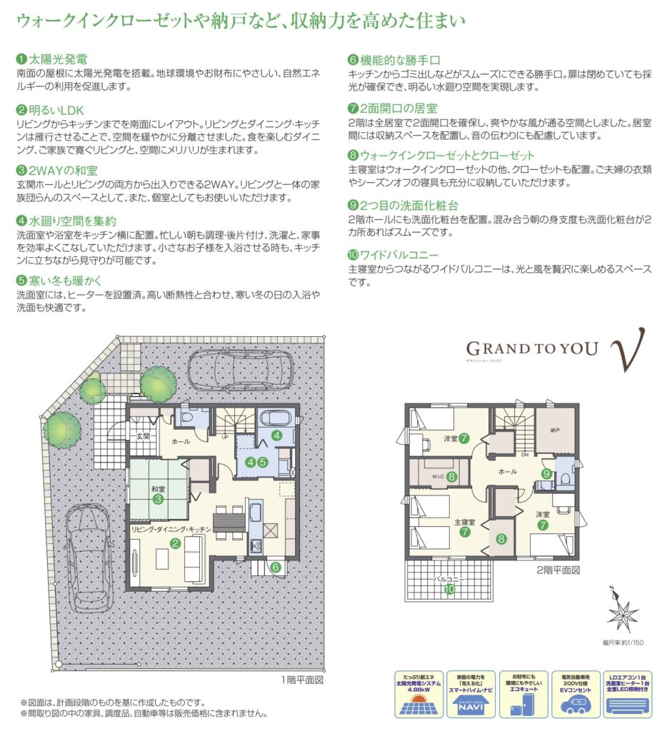 スマートハイムシティ水汲5-5号建売分譲住宅(間取図)