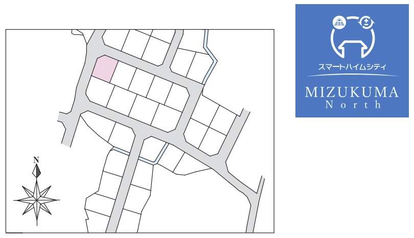 スマートハイムシティ水汲5-5号建売分譲住宅(区画図)