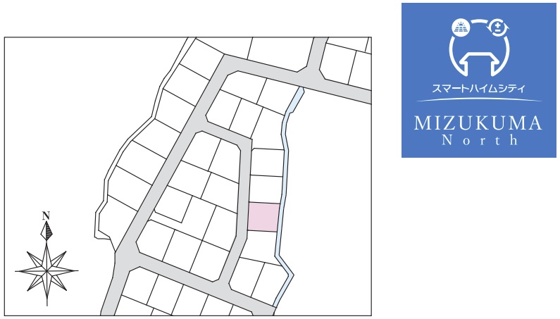 スマートハイムシティ水汲North3-8号分譲住宅(区画図)