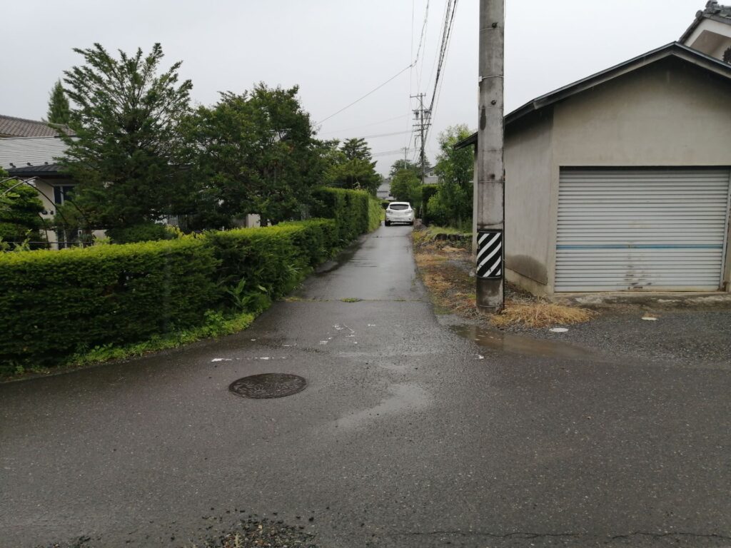 幅2.5mの松本市道