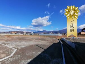 ＊ご成約御礼＊ 松本市島立の分譲地