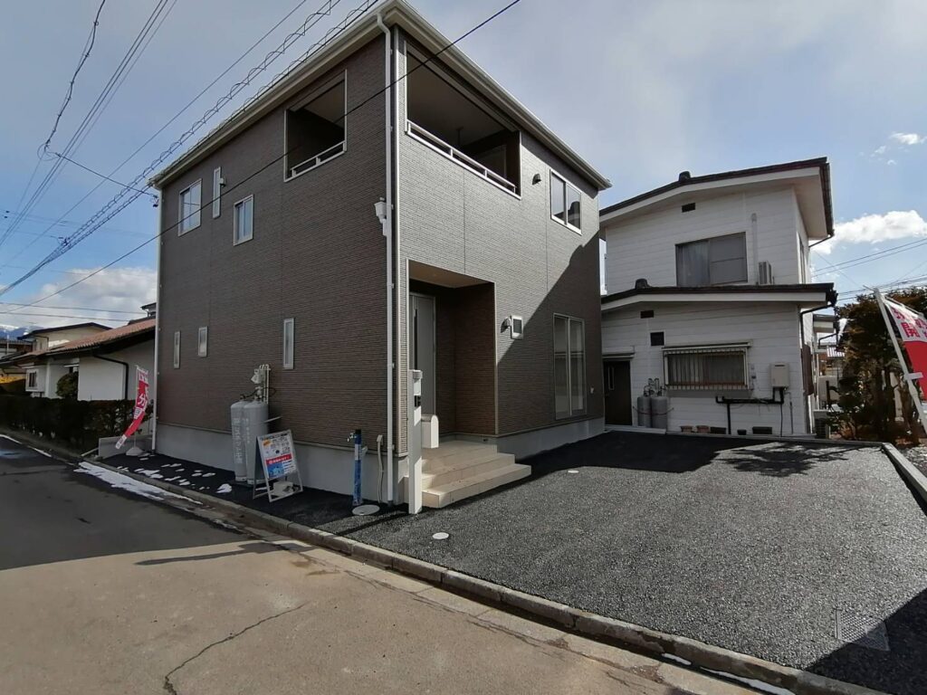 松本市神林にある2000万円を切る新築建売住宅