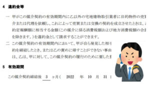 専任媒介契約の解除をお願いしたら違約金が