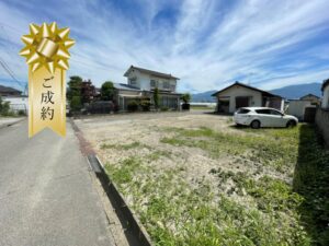 ＊ご成約御礼＊ 松本市島立の分譲地