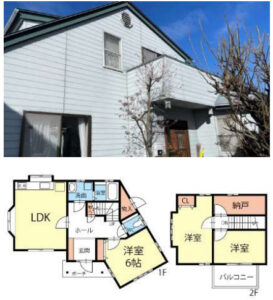 松本市横田1丁目の中古住宅の新規ご紹介（ご成約）