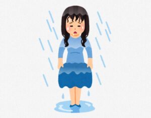新築なのにクローゼットの中で雨が降っている