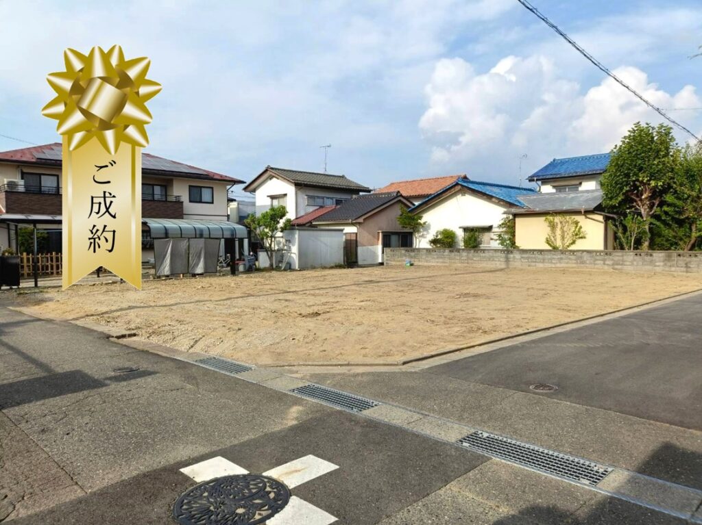 松本市小屋北分譲地ご成約