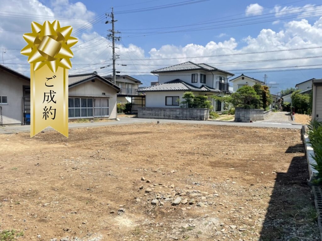 松本市村井町西売り土地ご成約