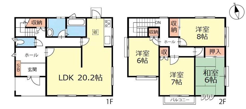 ヒルズガーデン梓川区画図