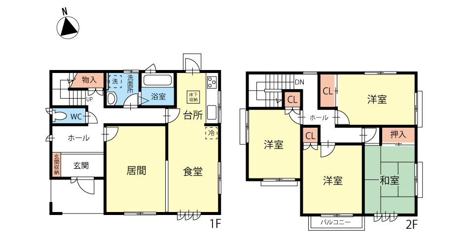 ヒルズガーデン梓川区画図