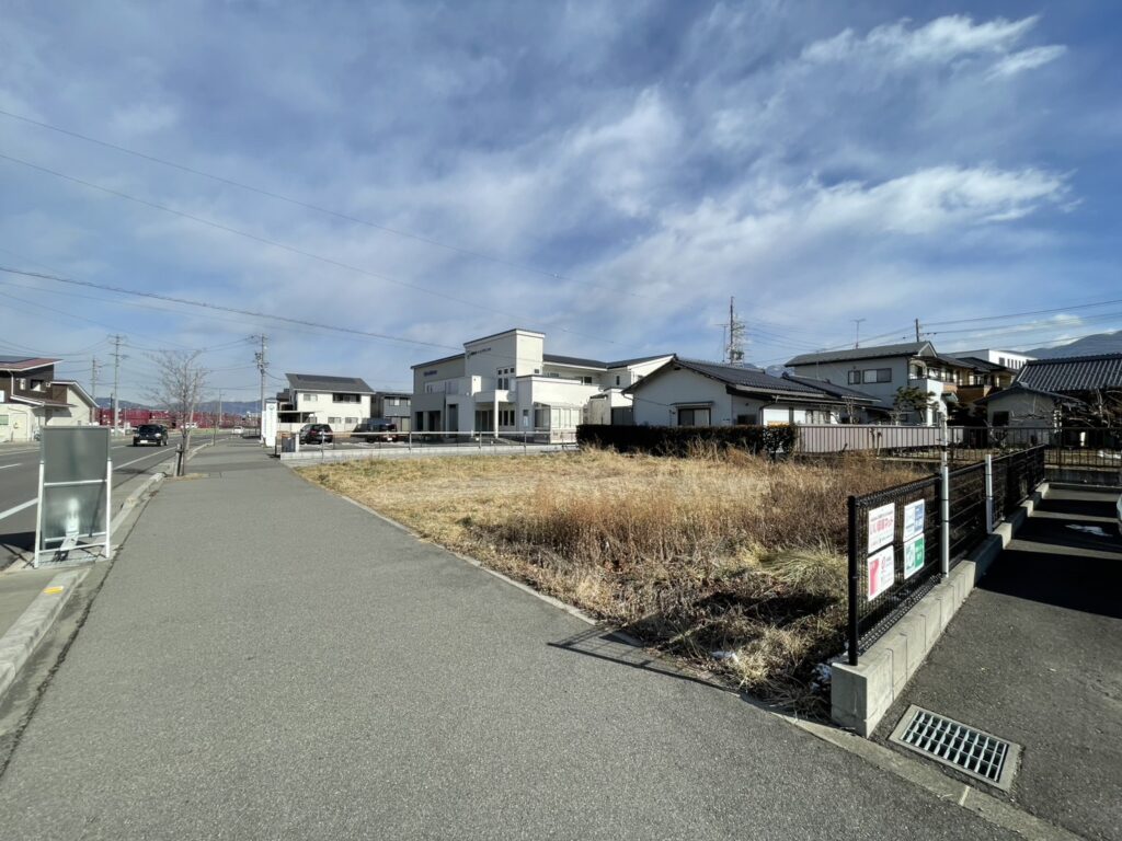 松本市出川町売り土地